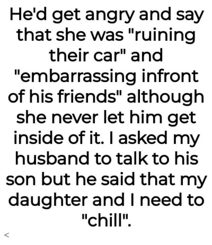 The OP told her husband to talk to his son, but he wasn't too worried about how his son his acting.