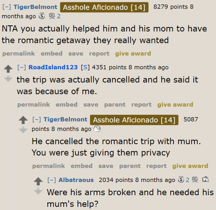 He's definitely a gaslighter.