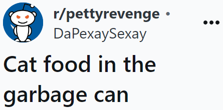 The OP shared a story of his petty revenge.