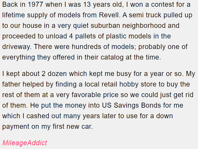 19. Models from Revell.