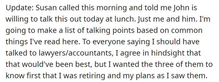 He explained the further development of the situation: