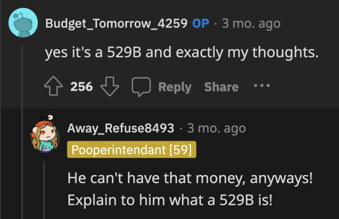 He probably doesn't have a full understanding of the specifics of his college fund and thinks it is a savings account his parents can give him access to.