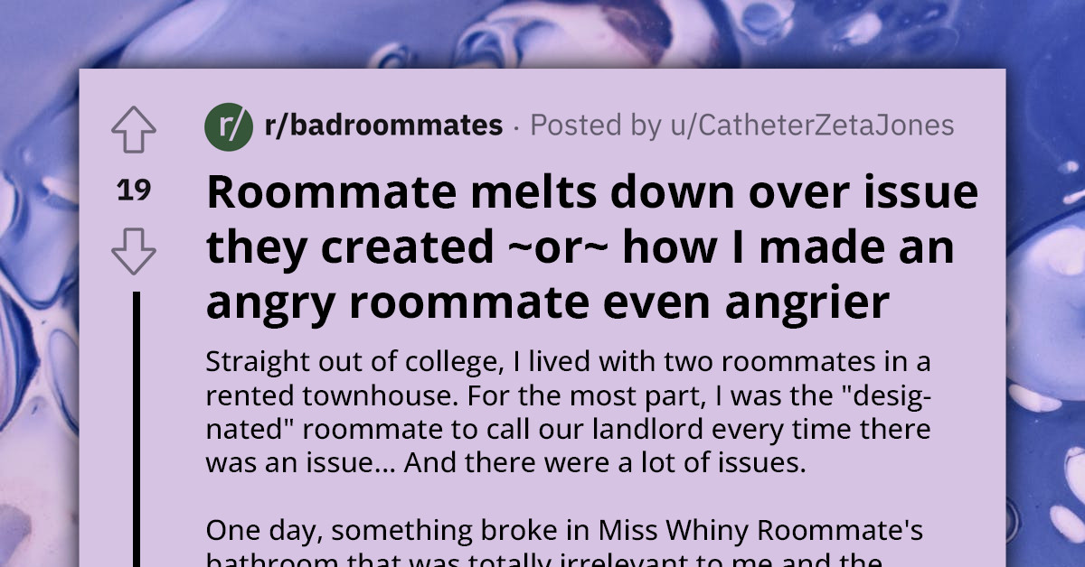 Redditor Who Is Having Issues With Roommate Gets Revenge On Them - By Doing Exactly What They Asked Them To Do