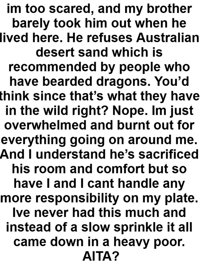 The OP Wants to Know If She's the AH