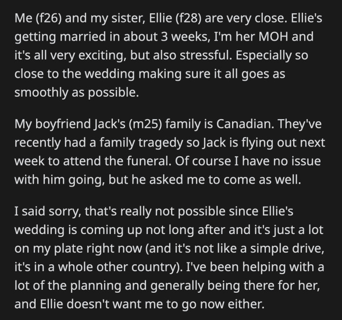 Some people, including Ellie, are on her side