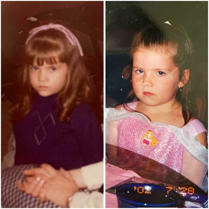 "Me And My Mom- A Little Over 30 Years Apart!"