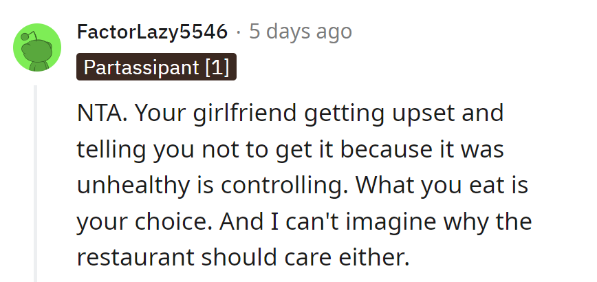 It's their plate, their fate!