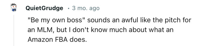 “Lady Boss” sounds like what someone into MLM would say