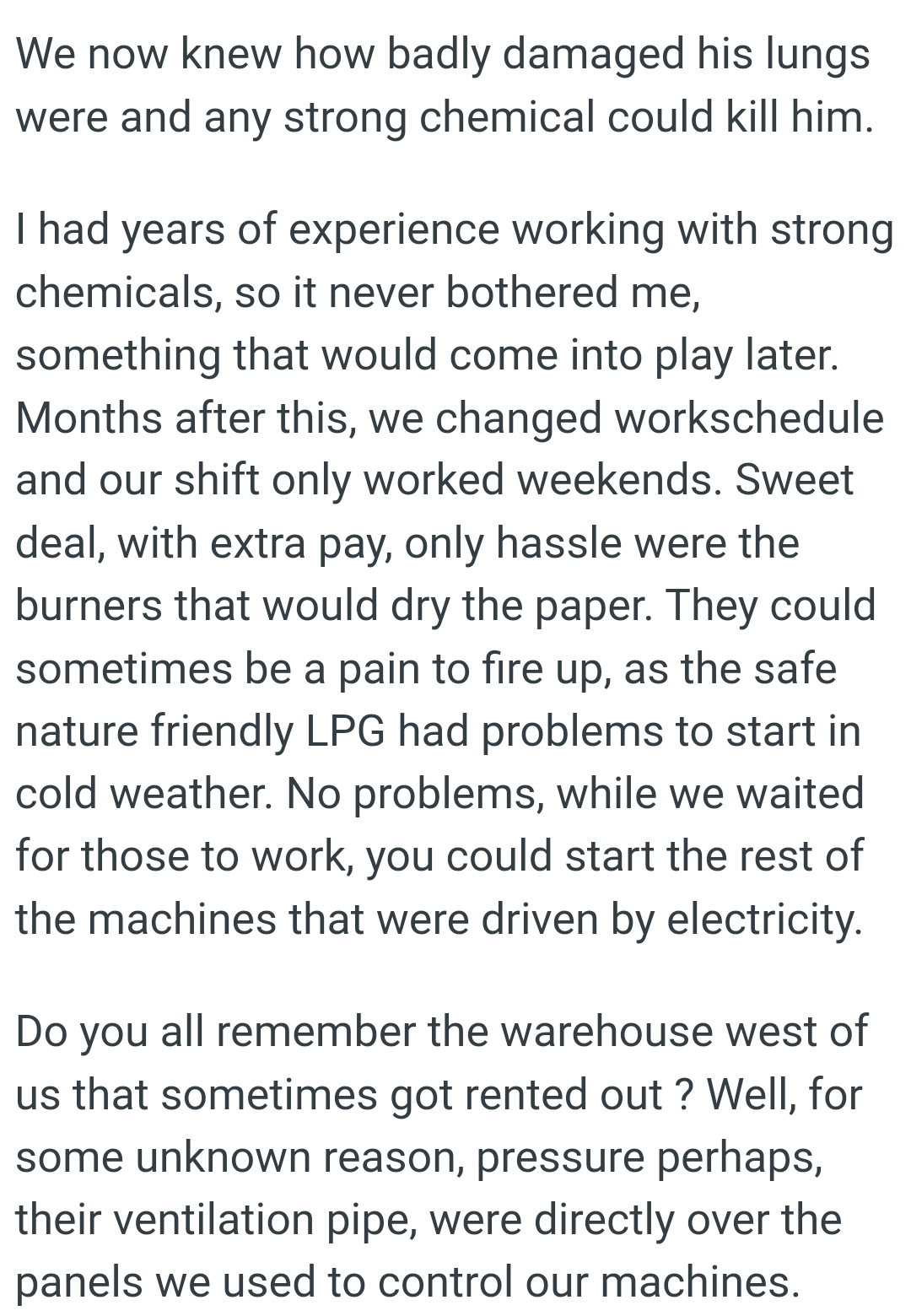 The safe nature-friendly LPG had problems starting in cold weather