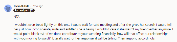 NTA. You are under no obligation to even pay 1 cent towards their wedding. If they cannot afford it, they shouldn’t be doing it. It is extremely entitled to think everyone else is going to stump up to fund the wedding.