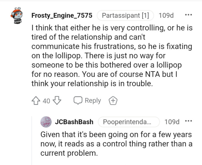 There is just no way someone should be this bothered