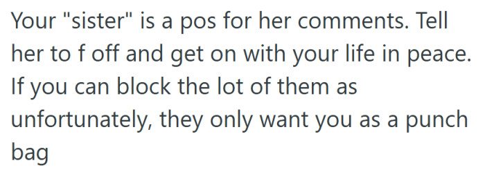 Sometimes “family” is just a word people hide behind when they want permission to keep hurting you.