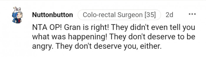 They don't deserve to be angry