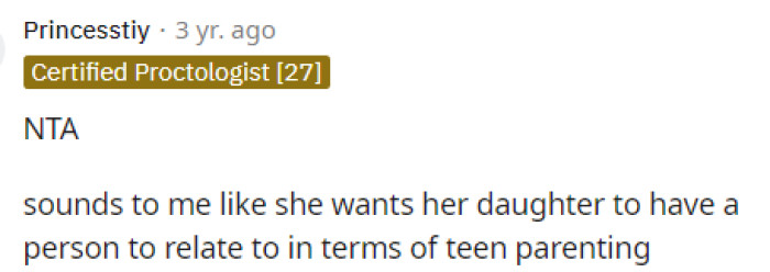 This definitely sums it up and shows how some people are viewing this situation and her response.