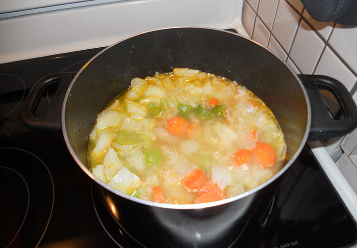 Well, looks like you're having soup with no liquid.