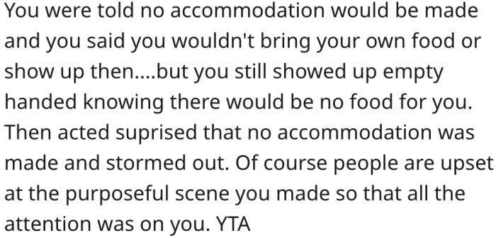 12. Her fiancé and future mother-in-law have valid reasons to be upset.
