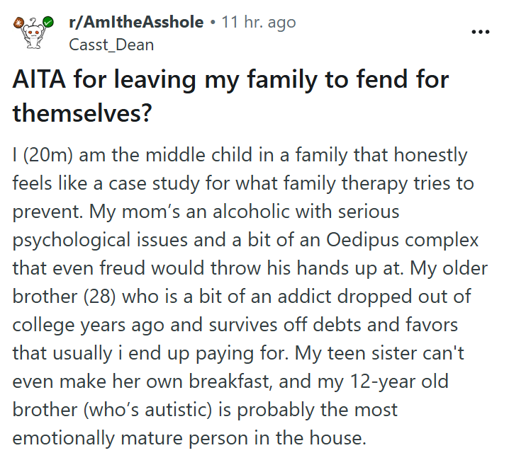 Here is the post in question: