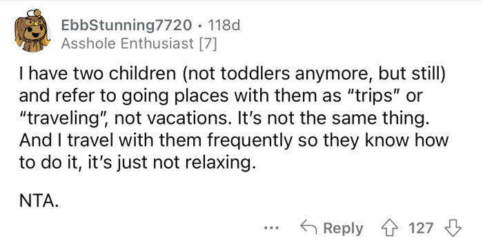 It's not relaxing, no matter how you do it.