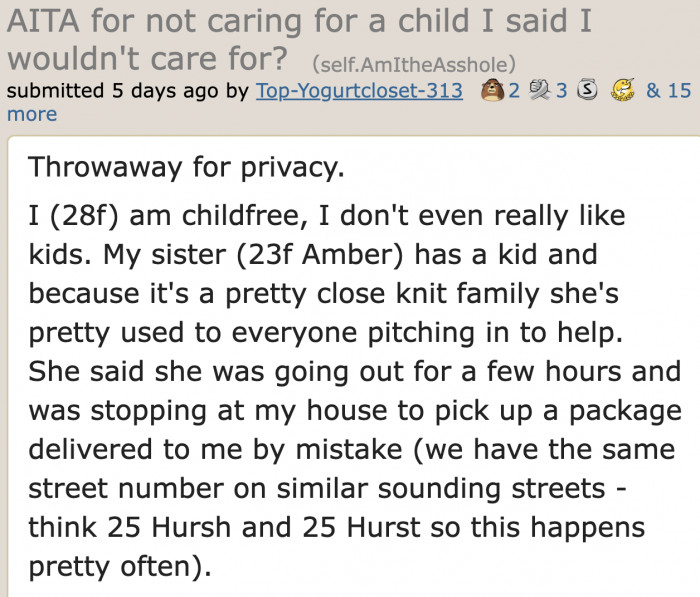 Being childfree can never justify what she did.