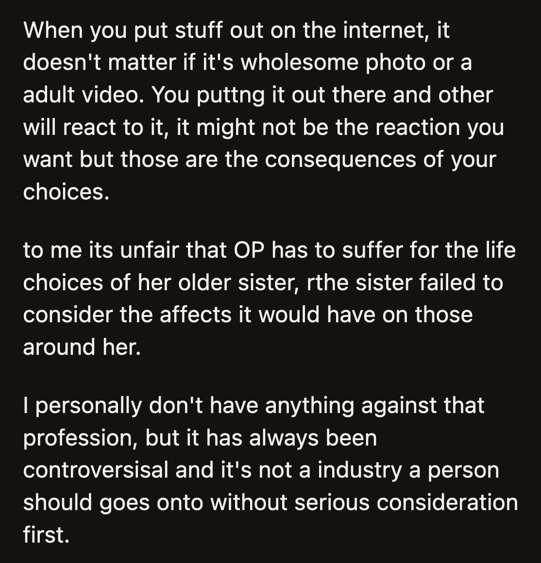 The least they could have done was sit with OP for a few minutes to ask her about what her schoolmates said.