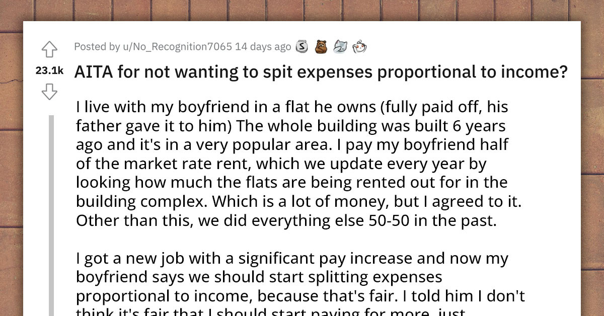 Couple Fight Over Splitting Expenses After Girlfriend’s Earnings Increased Significantly