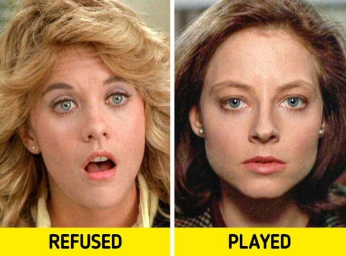 1. Clarice Starling: Meg Ryan – Jodie Foster