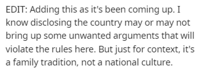 OP cleared some things up