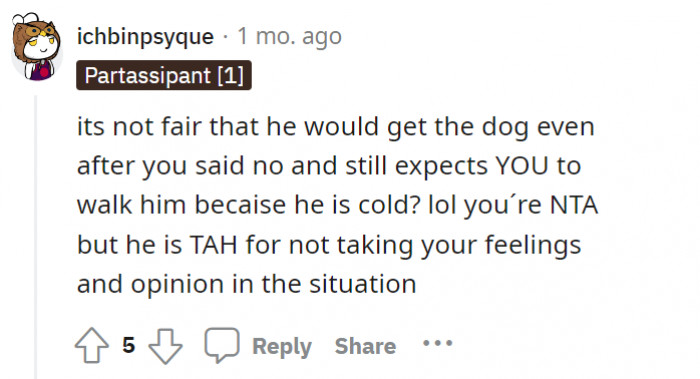 Now, now, people’s feelings are really important.