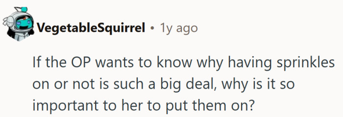 This take flips the script, reminding us that even small choices can carry bigger emotions behind them.
