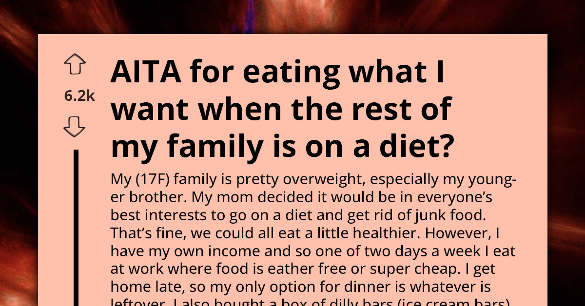 Parents Furious After Teen Buys "Junks" During Family Weight Loss Plan