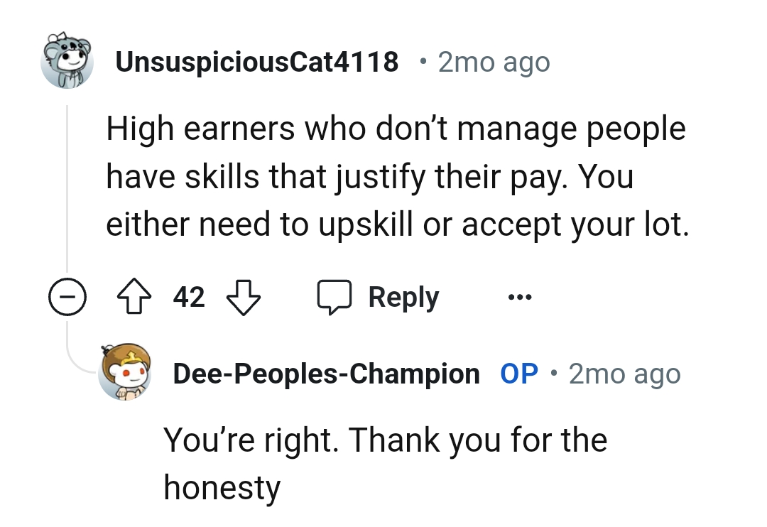 Upskill or accept your lot