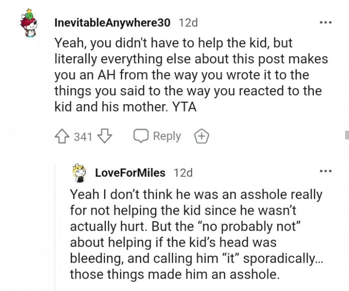 Literally everything about the post makes the OP an AH