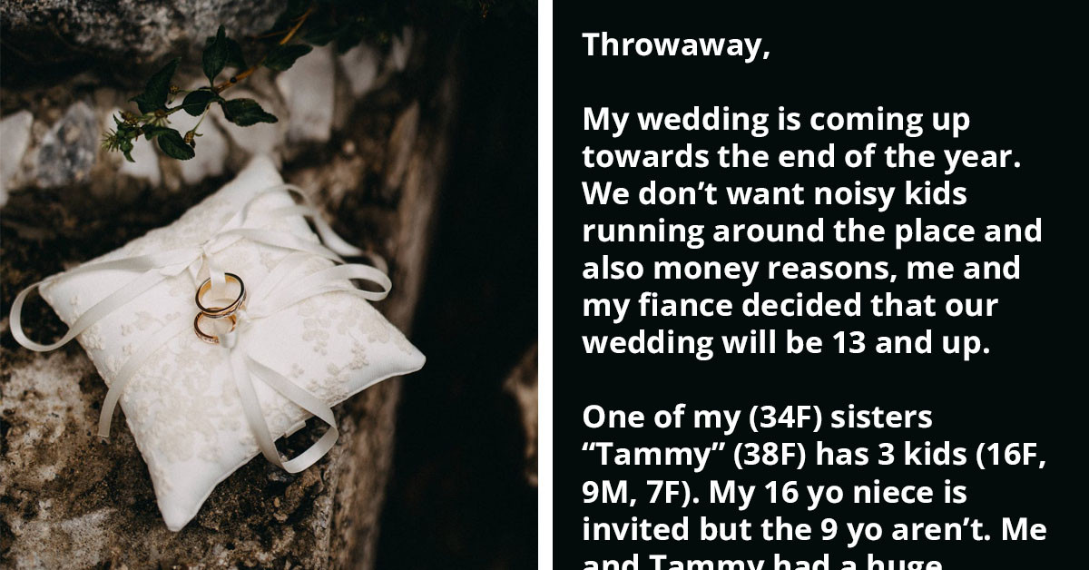 Woman Isn't Attending Her Sister's Wedding Because She's Only Inviting One of Her Kids
