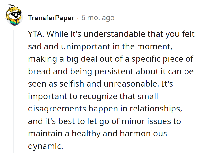 Baguette battles in the relationship arena? Time to toast to compromise and butter up to a more chill vibe.