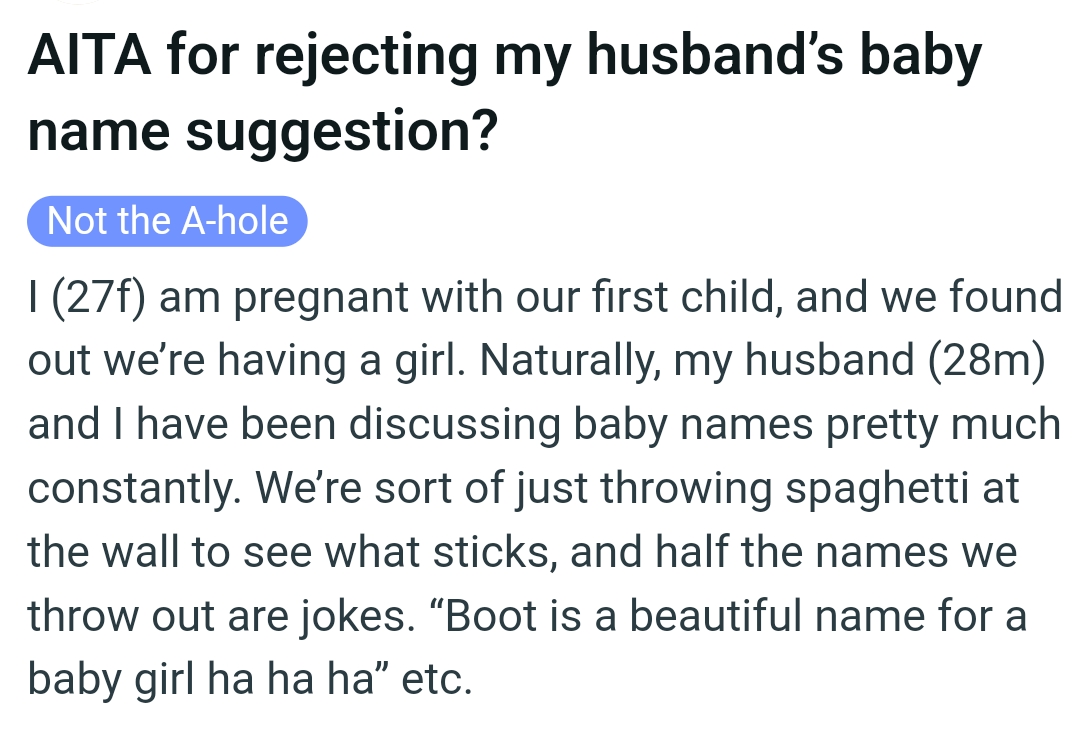 The OP Kicks Off Her Story