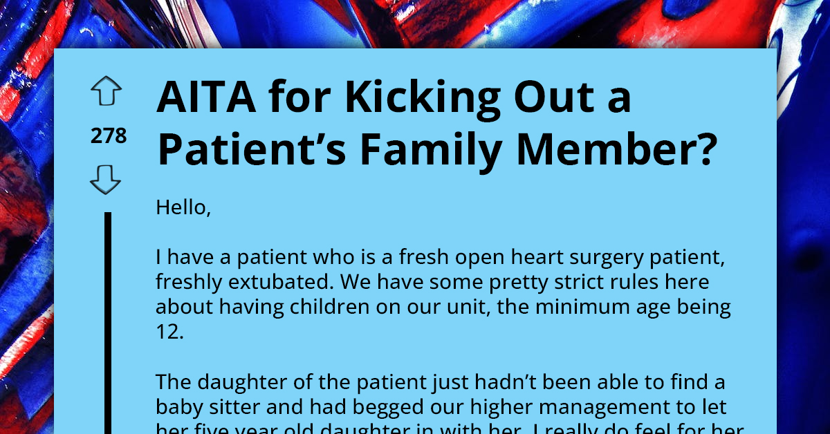Patient’s Family Member Sobs As She Gets Kicked Out Because Of Her Little Kid, House Supervisor Goes Ballistic