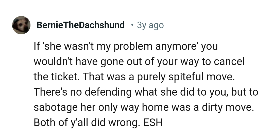 There's no defending what she did
