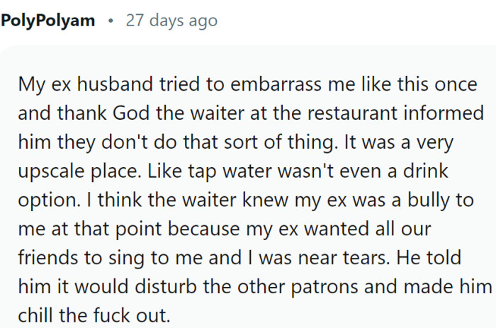 One Redditor shared their experience: