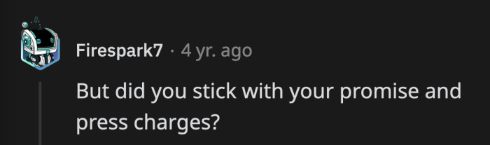 Is OP a man of his word?