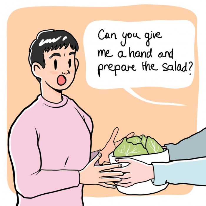 28. When you're about to sit on the couch but they need a helping hand