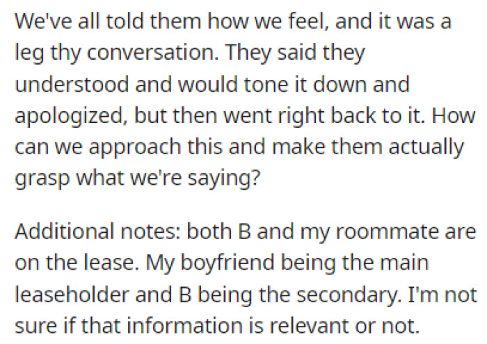 They Promised to Keep It Down, but Nothing Changed