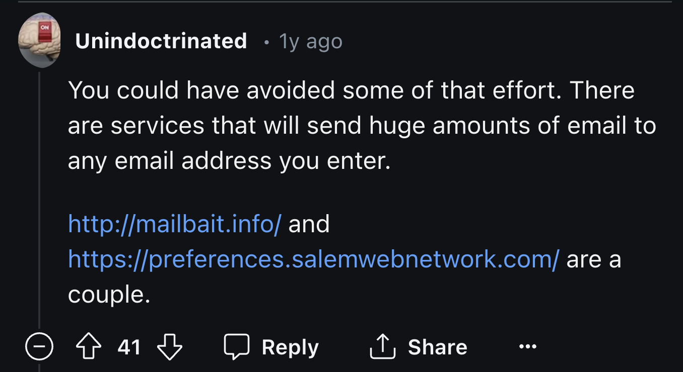 Here's what some people had to say...