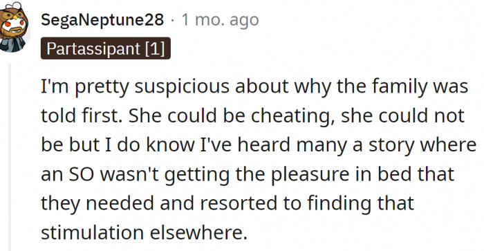 And they are pretty suspicious