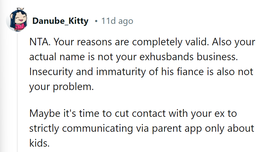 It's Like Saying, 'Her Peace, Her Rules.' Keeping Communication Kid-Focused Is the Way to Go.