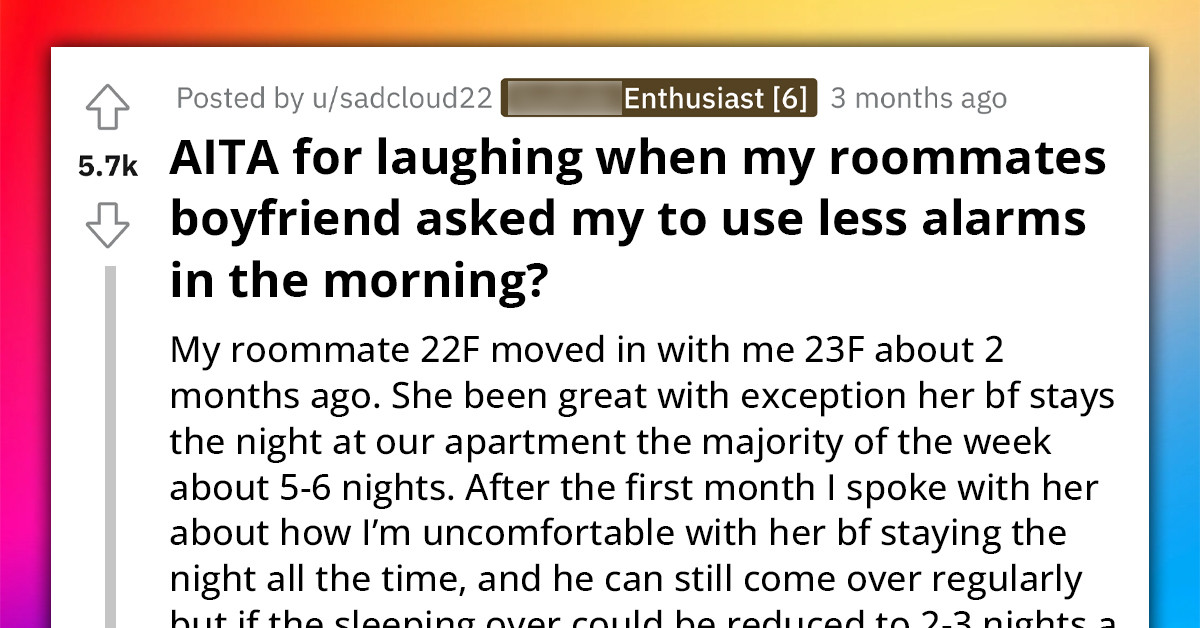 Redditor's Snotty Jibe At Roommate's Boyfriend Forces Him To Limit House Visits, Ignites Tension Between Both Girls