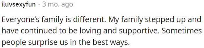 Sometimes people can pleasantly surprise us with their compassion.
