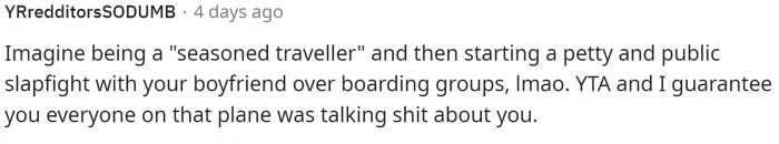 Yep, just like she was probably talking negatively about the 