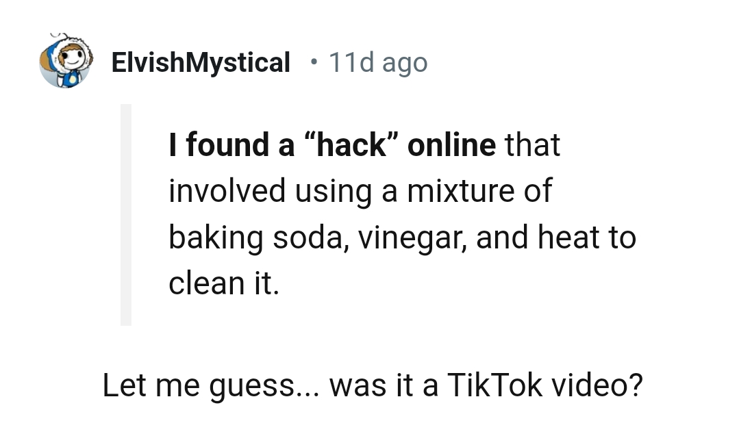 This Redditor just had to ask