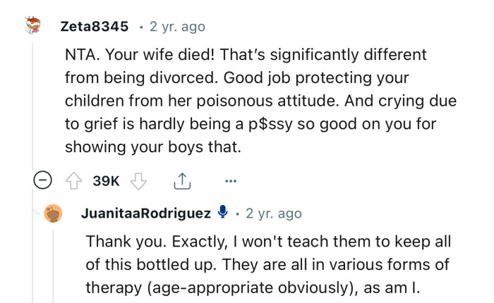 “Good Job Protecting Your Children from Her Poisonous Attitude.”