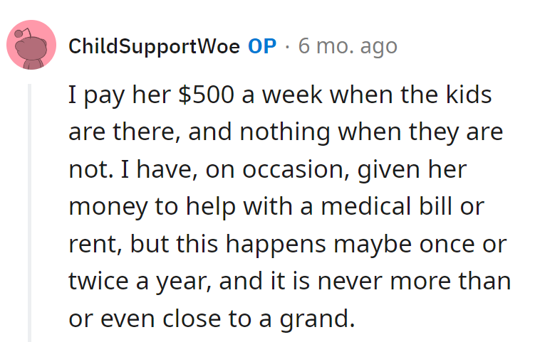 $500 weekly for the kid show, a magic act when they're not.